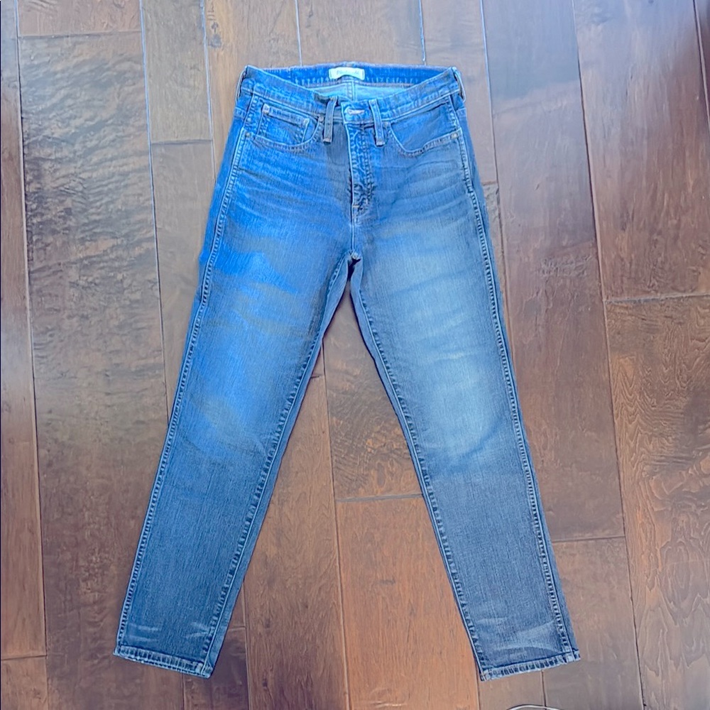 Madewell slim straight jeans